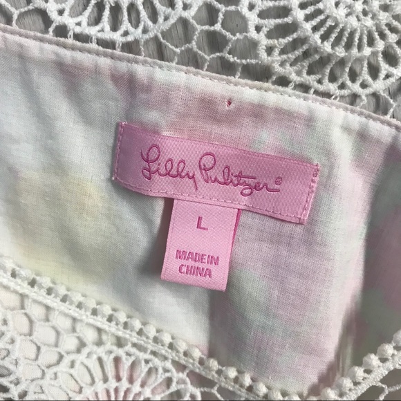 LILLY PULITZER Empire Pink Daisy dress - Picture 16 of 16